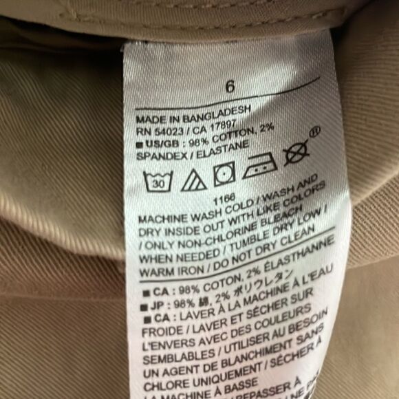 New Banana Republic Factory Authentic Chino Shorts - Picture 5 of 5